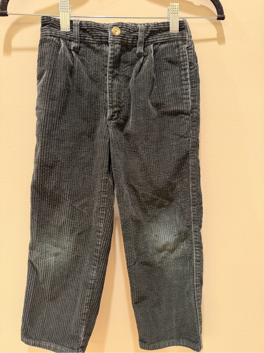 Hanna Andersson Black Corduroy Pants – Size 110 / US 5